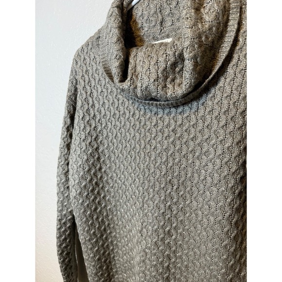 Sonoma Life Style Womens Cowl Neck Knit Sweater Gray Size M - Picture 3 of 4